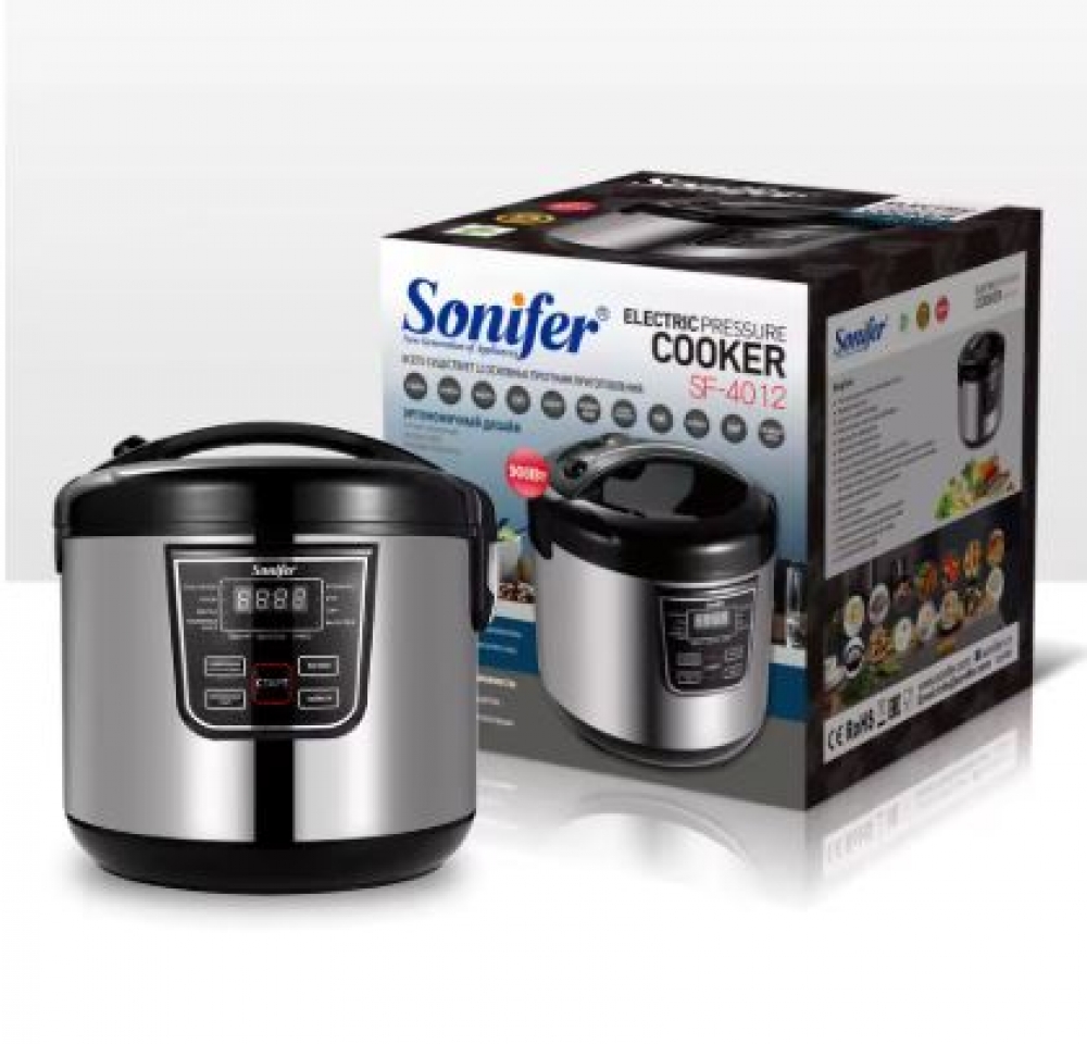 5L Electric Rice Cooker 900W Multifunctional Cooker Non-stick Smart Household Steamed Rice Pot Make Porridge Soup Sonifer