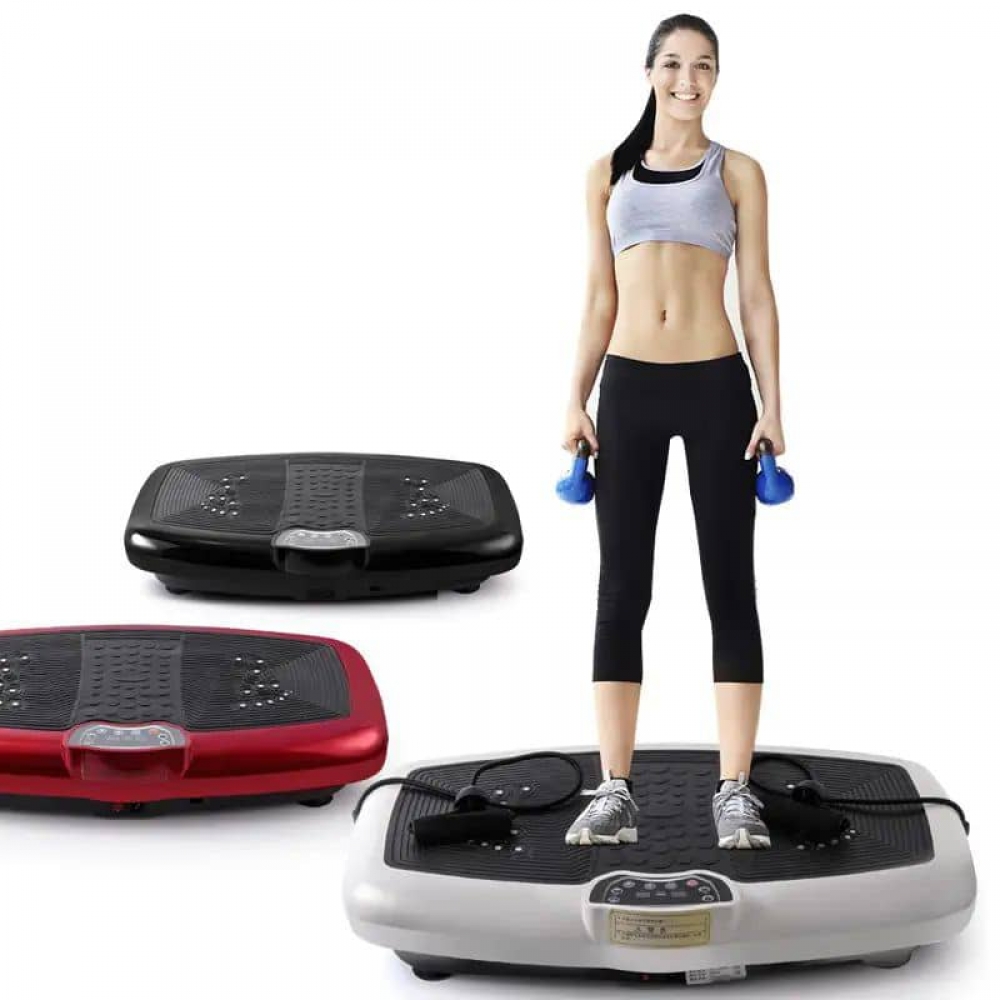 VP250 Vibrating Plate - 7 + 1 Training Programs - Yoga Option - Noble Design - Bluetooth Speaker