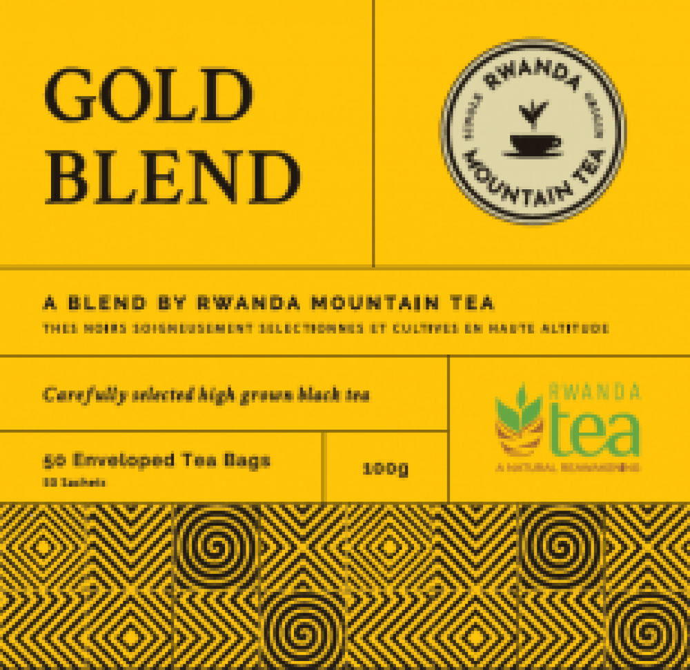 Gold Blend-Enveloped 50 Tea Bags 100gms